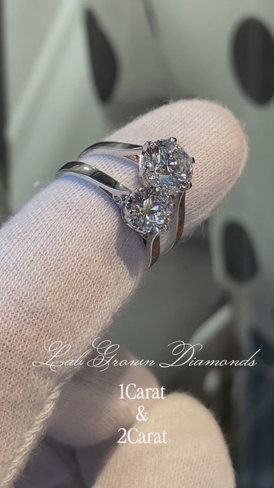 1,02ct "Eve' & Rose" Lab Grown Diamant Ring