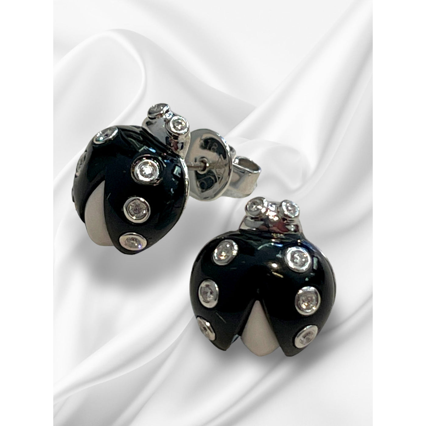 Diamant Ohrschmuck Ladybird